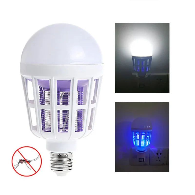 Lâmpada Led Anti Mosquito Ultravioleta 2 em 1