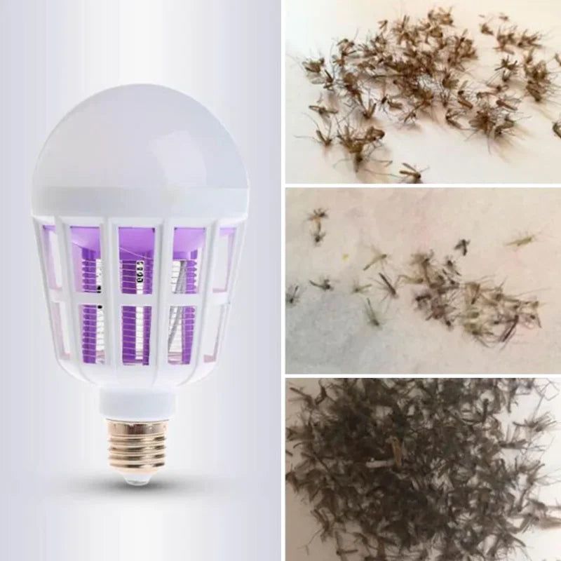 Lâmpada Led Anti Mosquito Ultravioleta 2 em 1