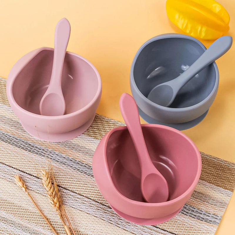 Prato com Ventosa - Bowl de Silicone Crizz