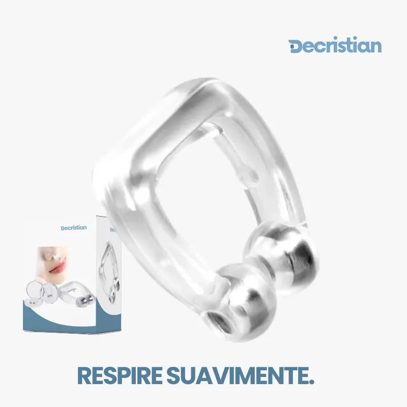 Corretor respiratório de silicone do septo nasal