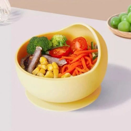 Prato com Ventosa - Bowl de Silicone Crizz