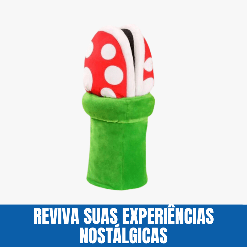 Pantufa Planta  Mário Bros - Crizz™